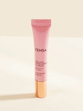 NEW! Yensa Pink Lotus Peptide Renewal Eye Cream